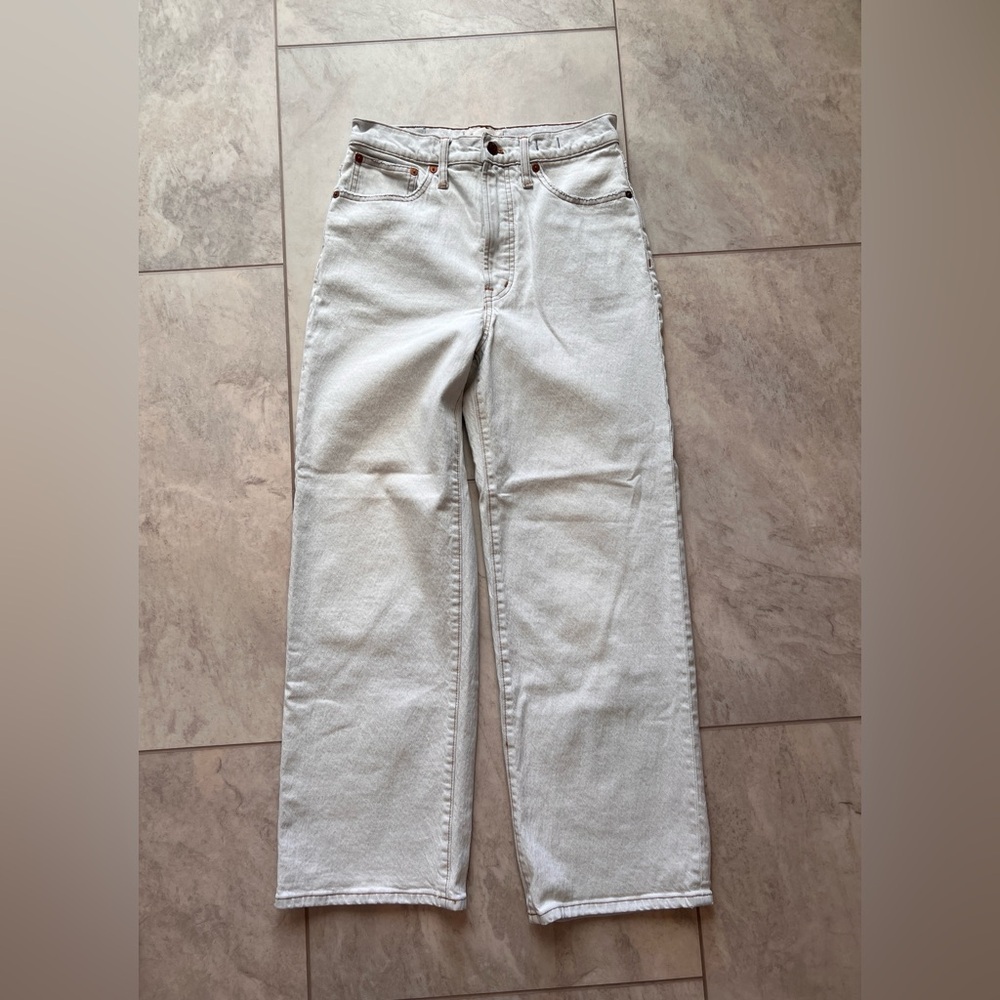 Madewell The Perfect Vintage Wide-Leg Crop Jeans